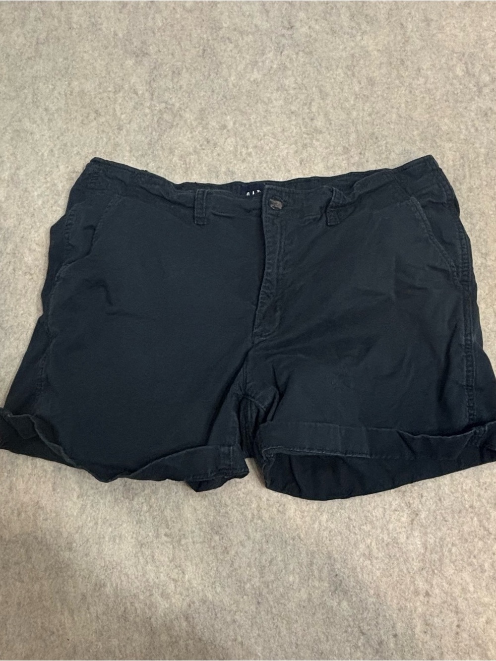 Classic Women’s Black Cotton Shorts